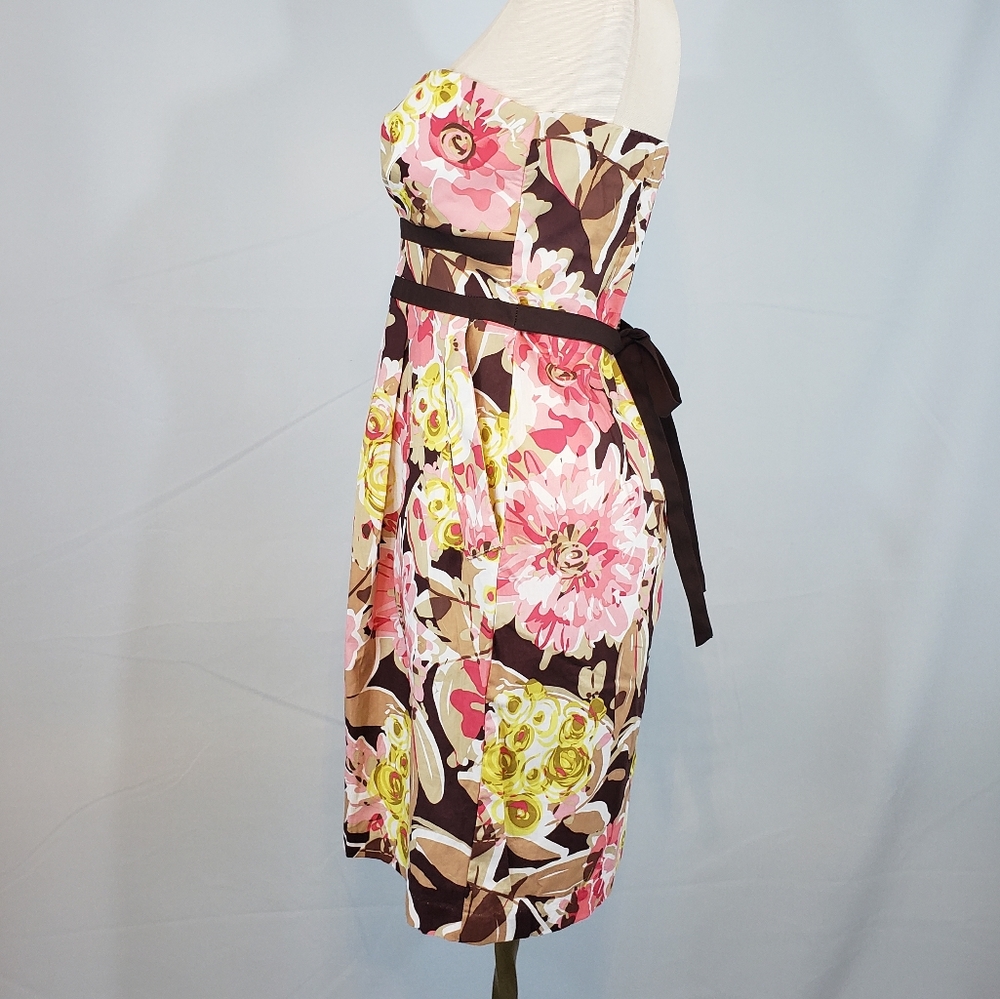 Fickle strapless floral sundress size 5 - Picture 5 of 7